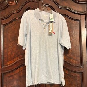 Tommy Bahama Light Blue Polo Shirt
